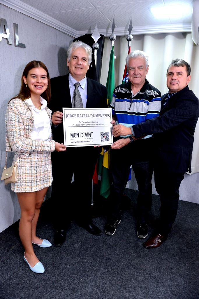 Sessão Especial da Câmara de Monteiro marca lançamento de memorial ao ex-prefeito Jorge Rafael de Menezes.